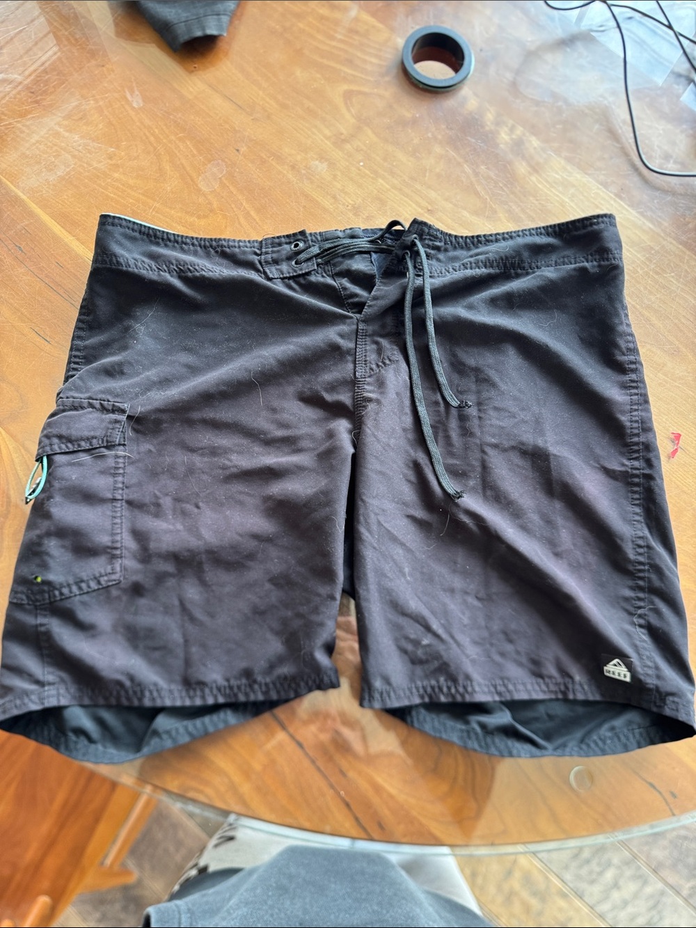 Reef Men's Black Swim Trunks